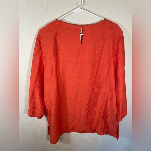 Alfred Dunner women’s beaded lace textured tunic - Picture 3 of 7